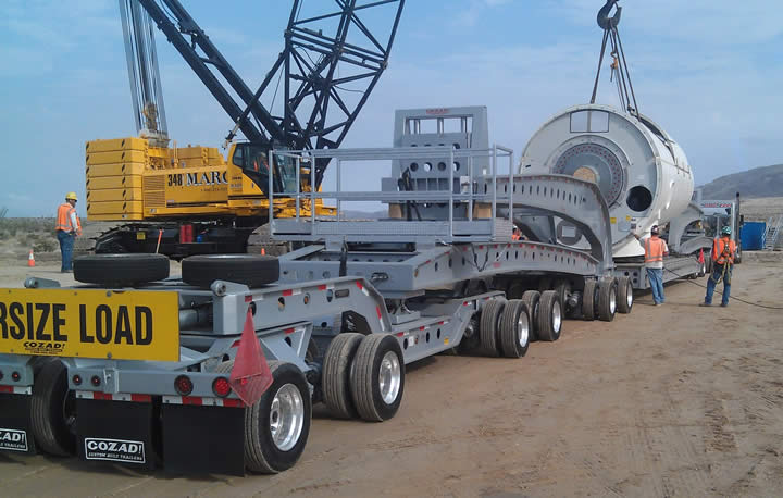 Cozad 9-axle to 13-axle conversion Cozad 9-axle to 13-axle conversion