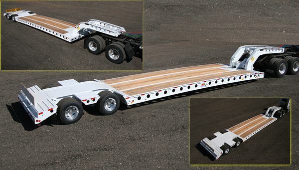 35 Ton 2-Axle 2-Frame Wide Neck