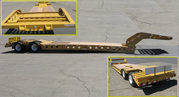 35 Ton 2-Axle 2-Frame Wide Neck