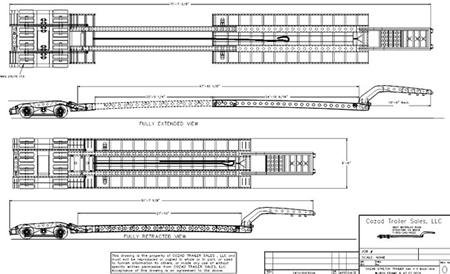44 Ton Gen-X II Stretched Expando Drawing