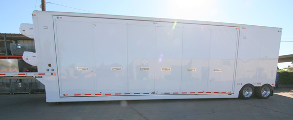 Cozad Custom Satellite Shipping Container