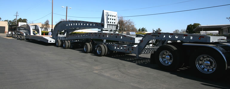 100-110 Ton 9-Axle to 13-Axle Conversion Trailer