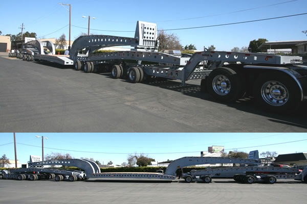 100-110 Ton 9-Axle to 13-Axle Conversion Trailer