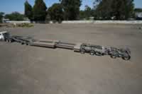 Cozad 80-85 Ton 9-Axle Stretch Deck Booster Trailer