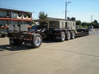 Cozad 55 Ton Hydra-Neck with Single Axle Booster