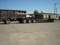 Cozad 55 Ton Hydra-Neck with Single Axle Booster