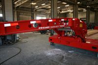 Cozad 60 Ton 3+2 28' Deck 11' Hydra Neck with 2 Axle Booster