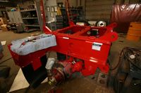 Cozad 60 Ton 3+2 28' Deck 11' Hydra Neck with 2 Axle Booster