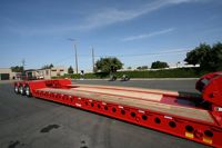 Cozad 60 Ton 3+2 28' Deck 11' Hydra Neck with 2 Axle Booster