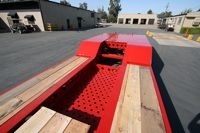 Cozad 60 Ton 3+2 28' Deck 11' Hydra Neck with 2 Axle Booster