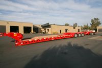 Cozad 60 Ton 3+2 28' Deck 11' Hydra Neck with 2 Axle Booster