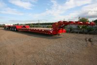 Cozad 60 Ton 3+2 28' Deck 11' Hydra Neck with 2 Axle Booster