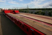 Cozad 60 Ton 3+2 28' Deck 11' Hydra Neck with 2 Axle Booster