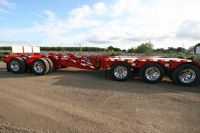 Cozad 60 Ton 3+2 28' Deck 11' Hydra Neck with 2 Axle Booster