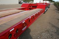 Cozad 60 Ton 3+2 28' Deck 11' Hydra Neck with 2 Axle Booster